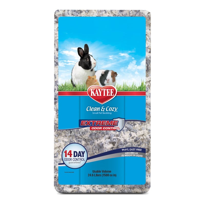 Kaytee Clean and Cozy Extreme Odor Control Bedding for Small Pets 24.6 Liter - Image 1